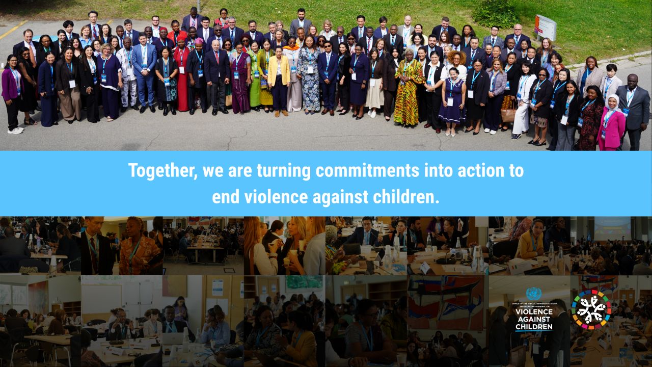 GNRC Secretary General at the Pathfinding Global Alliance on Ending Violence Against Children in Italy